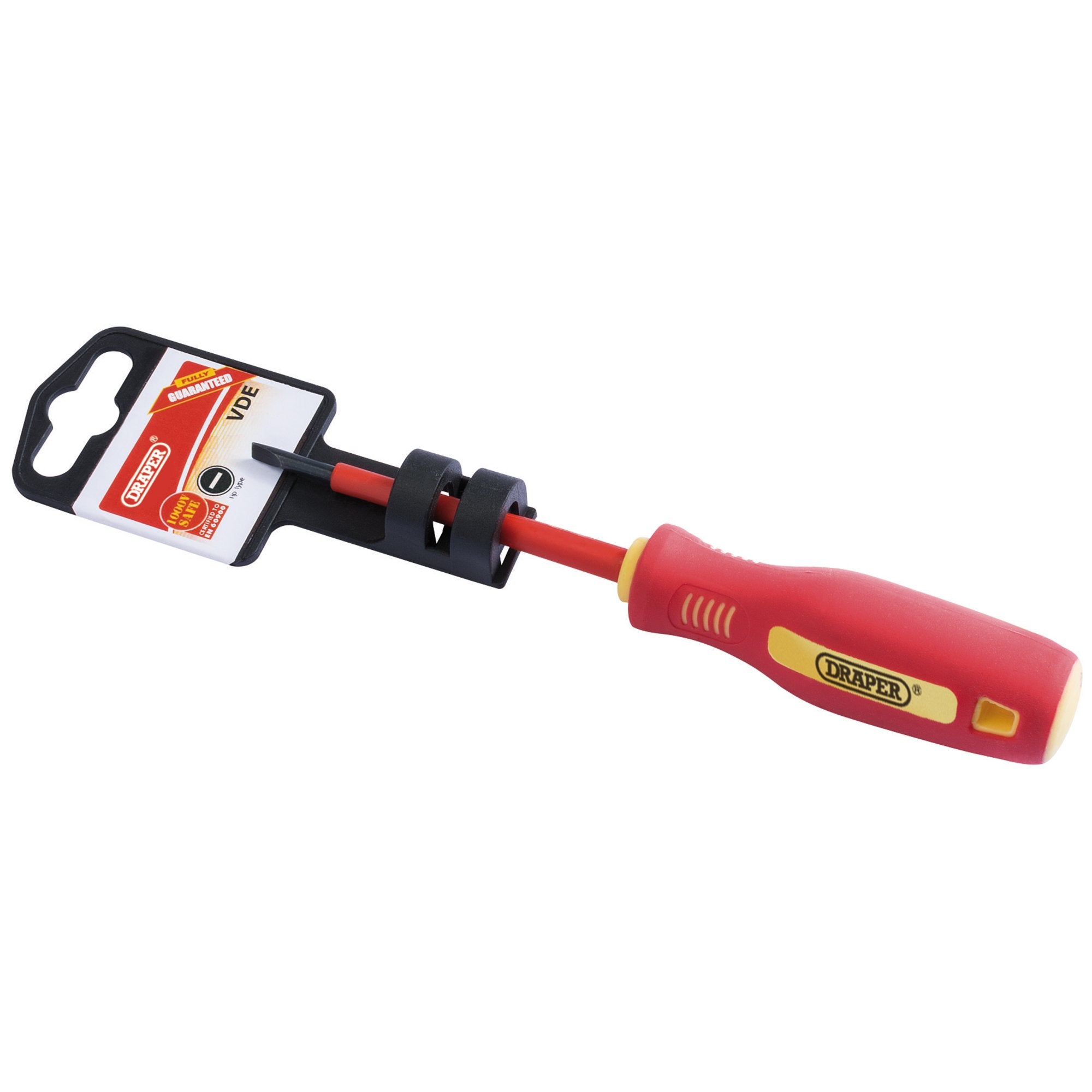 Fully-Insulated-Plain-Slot-Screwdriver,-2.5-x-75mm
